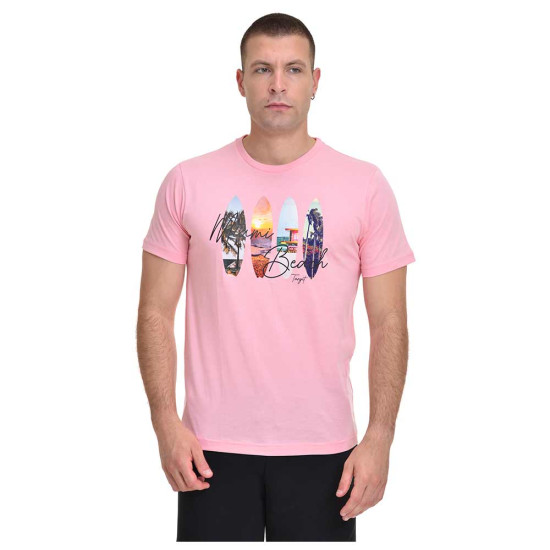 Target Ανδρική κοντομάνικη μπλούζα Single Jersey T-Shirt "Surf" Target Ανδρική κοντομάνικη μπλούζα Single Jersey T-Shirt "Surf"